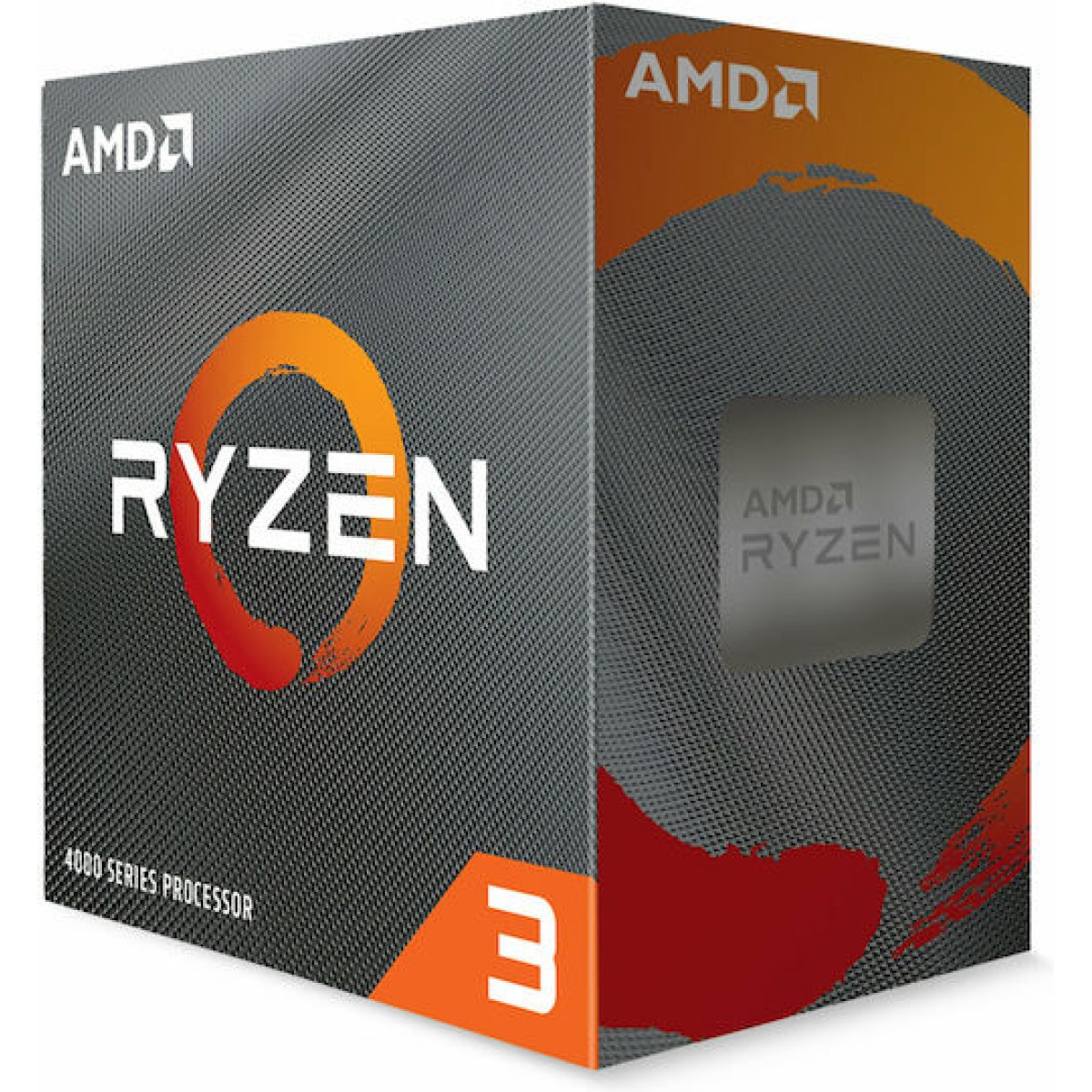 AMD Ryzen 3 4100 3.8GHz Επεξεργαστής 4 Πυρήνων για Socket AM4 σε Κουτί με Ψύκτρα