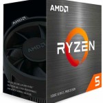 AMD Ryzen 5 5600 3.5GHz Επεξεργαστής 6 Πυρήνων για Socket AM4 σε Κουτί με Ψύκτρα