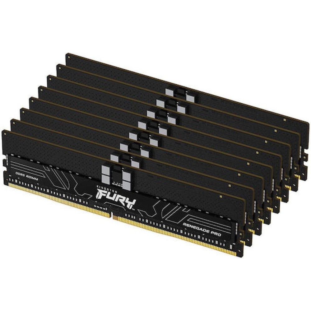 Kingston Fury Renegade Pro DDR5 256GB RAM με 8x32GB Modules και Ταχύτητα 6000 για Desktop