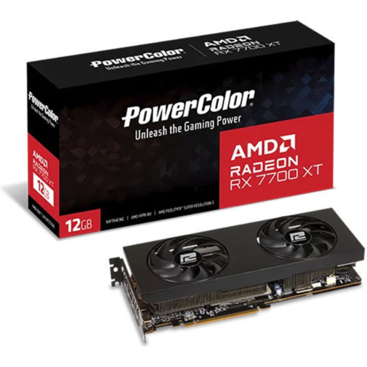 PowerColor Radeon RX 7700 XT 12GB GDDR6 Κάρτα Γραφικών