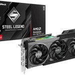ASRock Radeon RX 9070 XT 16GB GDDR6 Steel Legend Dark Κάρτα Γραφικών