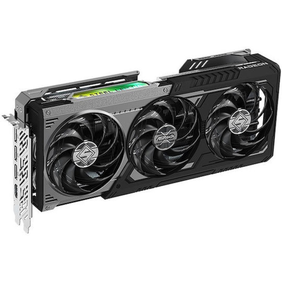 ASRock Radeon RX 9070 XT 16GB GDDR6 Steel Legend Dark Κάρτα Γραφικών
