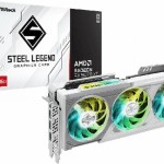 ASRock Radeon RX 9070 XT 16GB GDDR6 Steel Legend Κάρτα Γραφικών