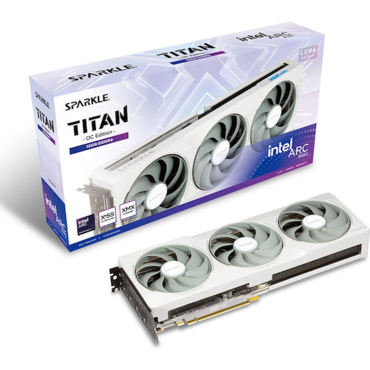 Sparkle ARC B580 12GB GDDR6 Titan Luna OC Κάρτα Γραφικών