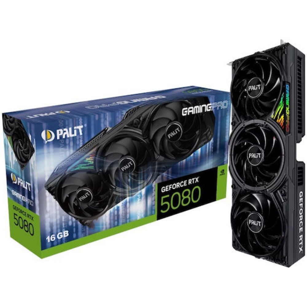 Palit GeForce RTX 5080 16GB GDDR7 Κάρτα Γραφικών