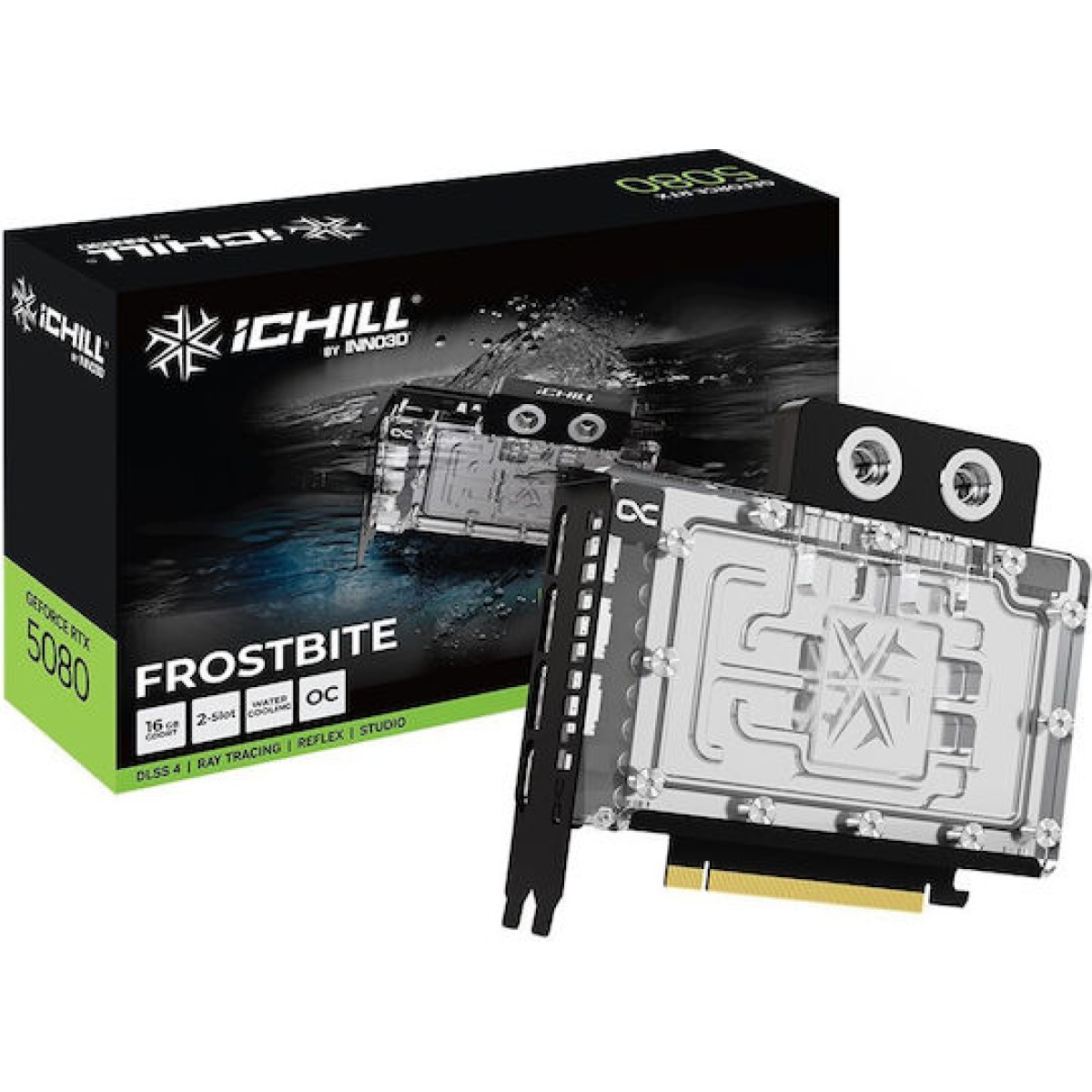 Inno 3D GeForce RTX 5080 16GB GDDR7 iChill Frostbite Κάρτα Γραφικών