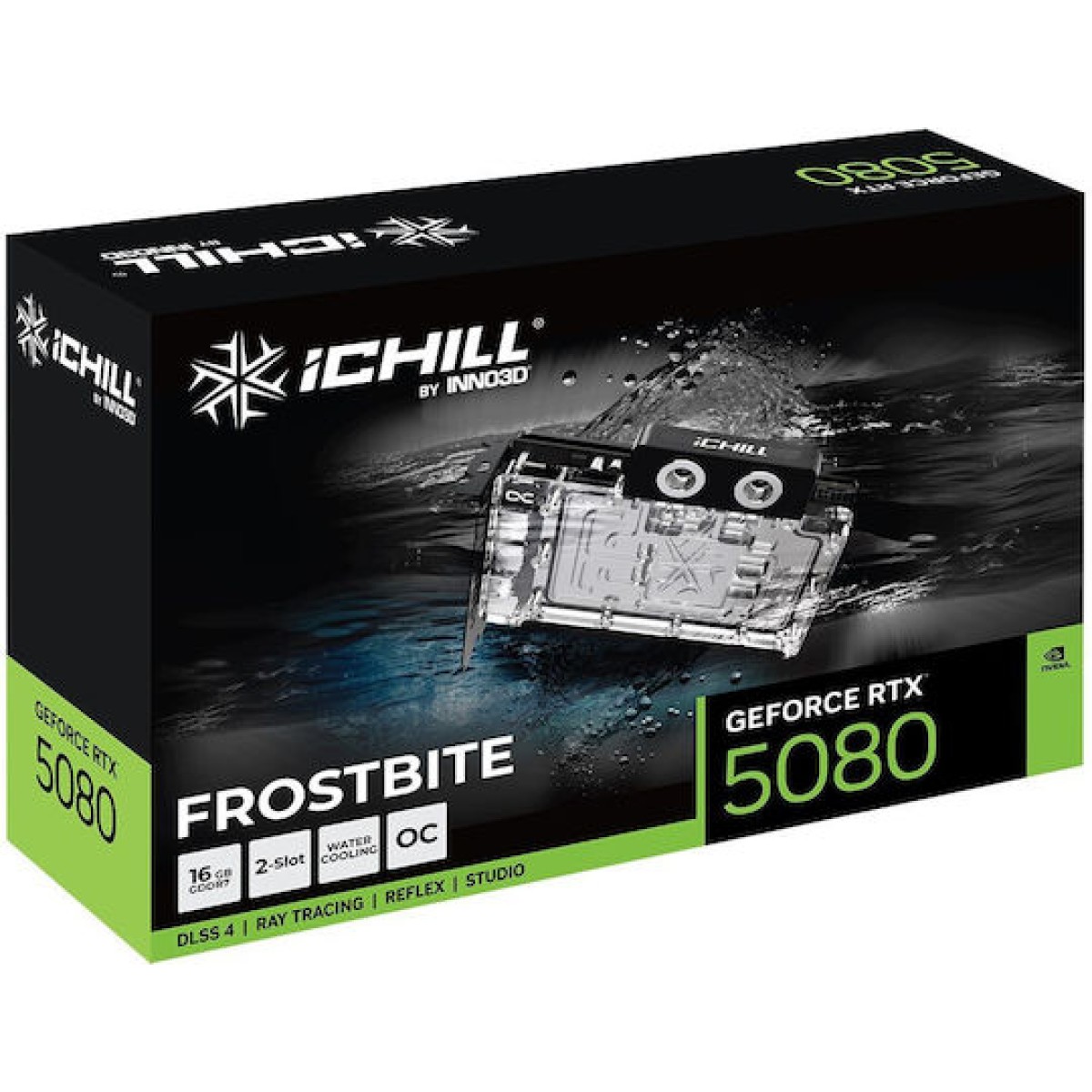 Inno 3D GeForce RTX 5080 16GB GDDR7 iChill Frostbite Κάρτα Γραφικών