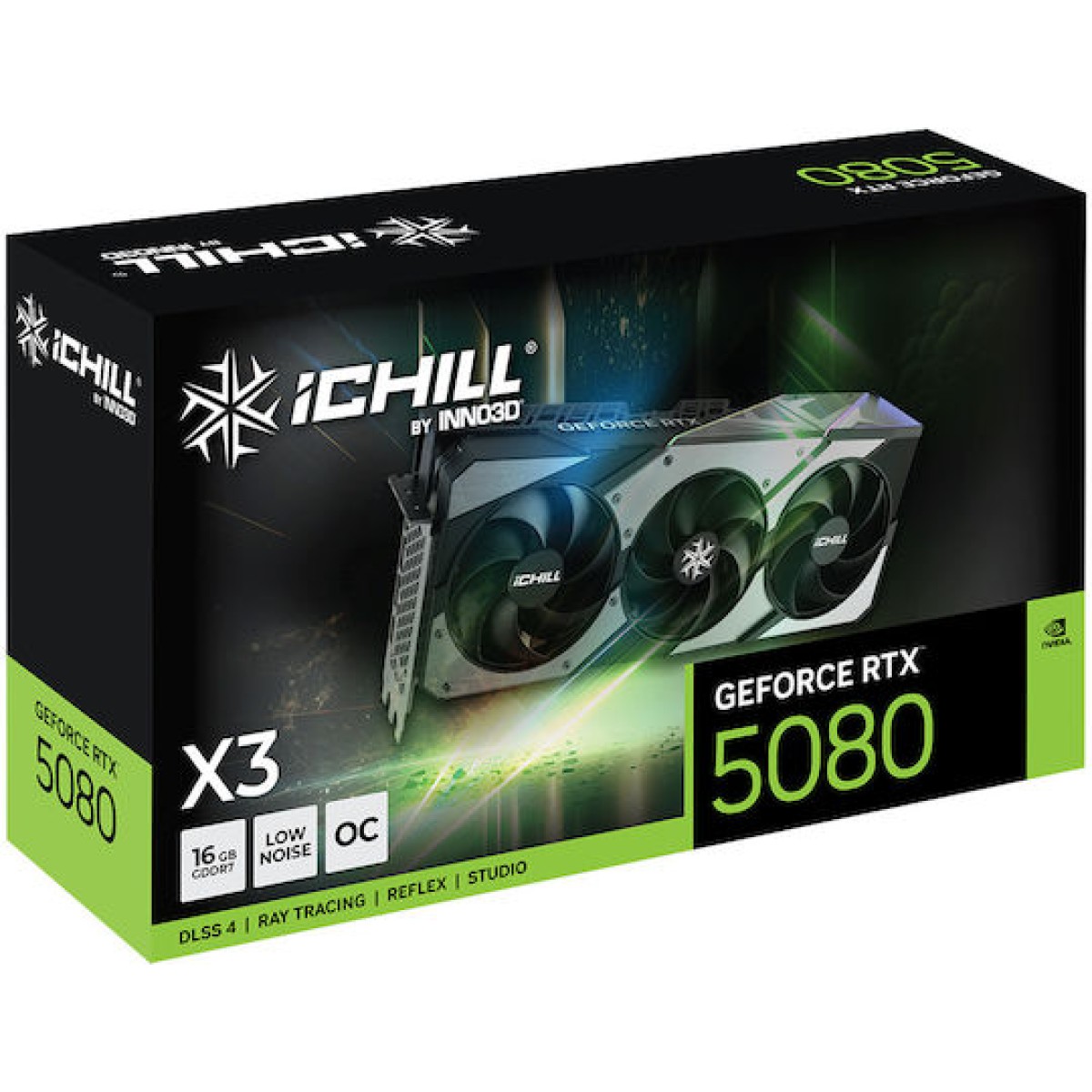 Inno 3D GeForce RTX 5080 16GB GDDR7 Κάρτα Γραφικών