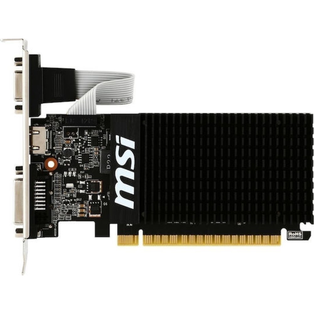 MSI GeForce GT 710 2GB GDDR3 Κάρτα Γραφικών