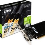 MSI GeForce GT 710 2GB GDDR3 Κάρτα Γραφικών
