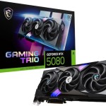 MSI GeForce RTX 5080 16GB GDDR7 Gaming Trio OC Κάρτα Γραφικών