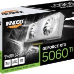 Inno 3D GeForce RTX 5060 Ti 16GB GDDR7 Twin X2 OC White Κάρτα Γραφικών