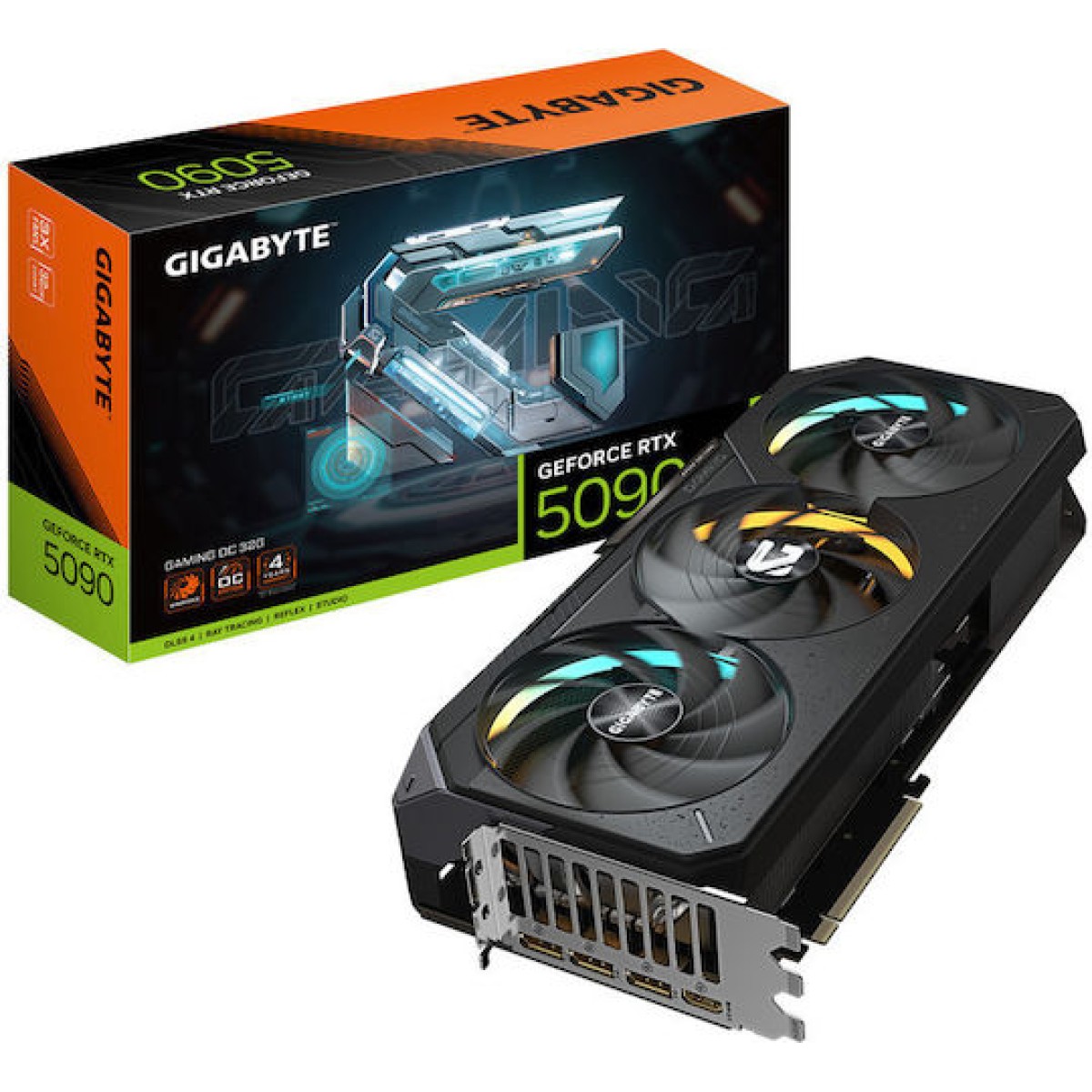 Gigabyte GeForce RTX 5090 32GB GDDR7 GAMING OC Κάρτα Γραφικών