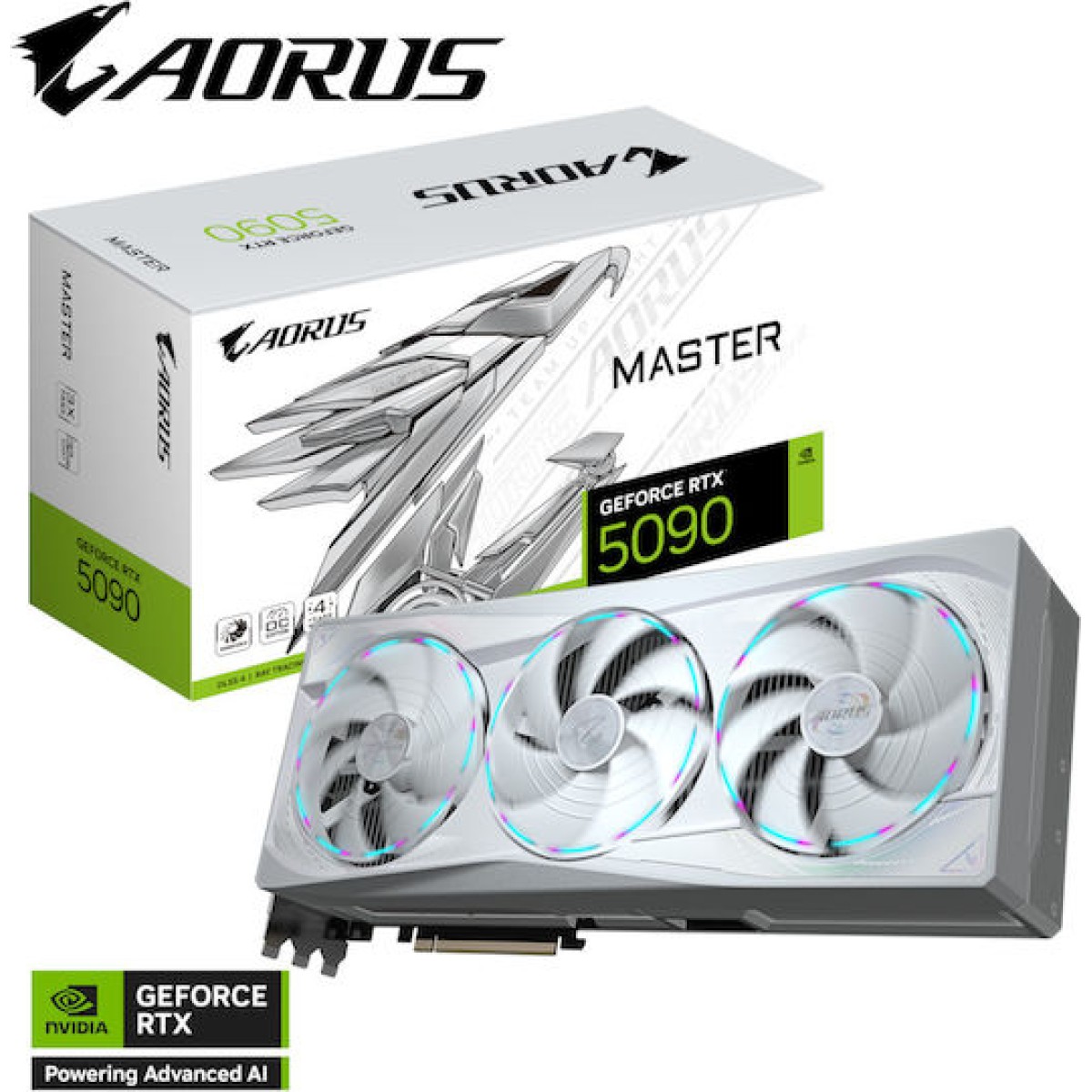 Gigabyte GeForce RTX 5090 32GB GDDR7 MASTER ICE 32G Κάρτα Γραφικών