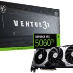 MSI GeForce RTX 5060 Ti 16GB GDDR7 Ventus 3X OC Κάρτα Γραφικών
