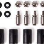 Alphacool Core Push Mounting 17mm M3/m4/unc 6-32 Set 4x Γκρι