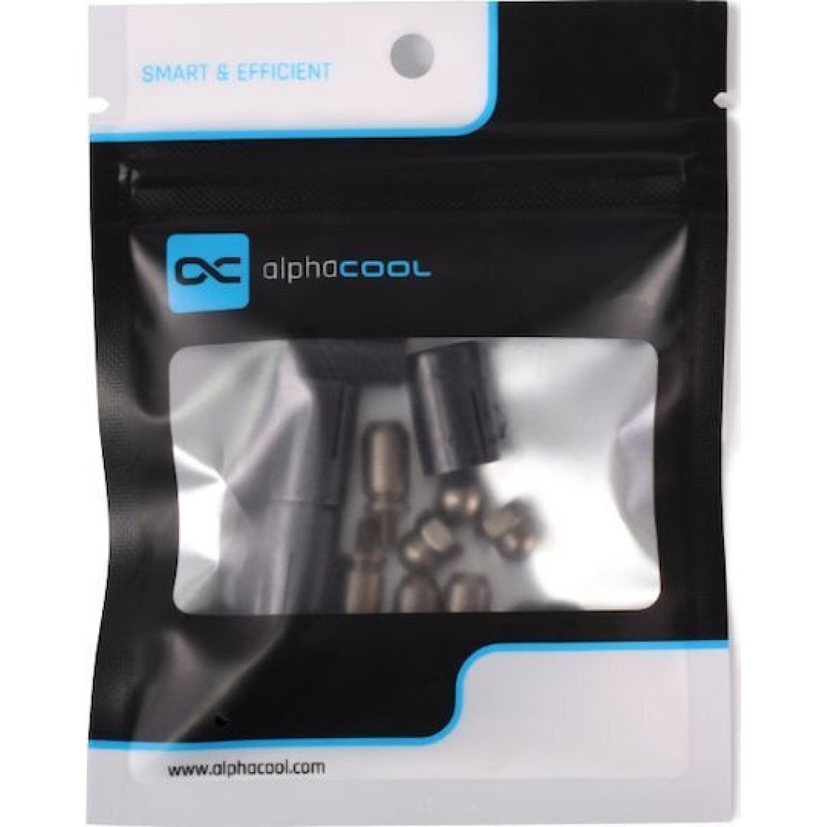 Alphacool Core Push Mounting 17mm M3/m4/unc 6-32 Set 4x Γκρι
