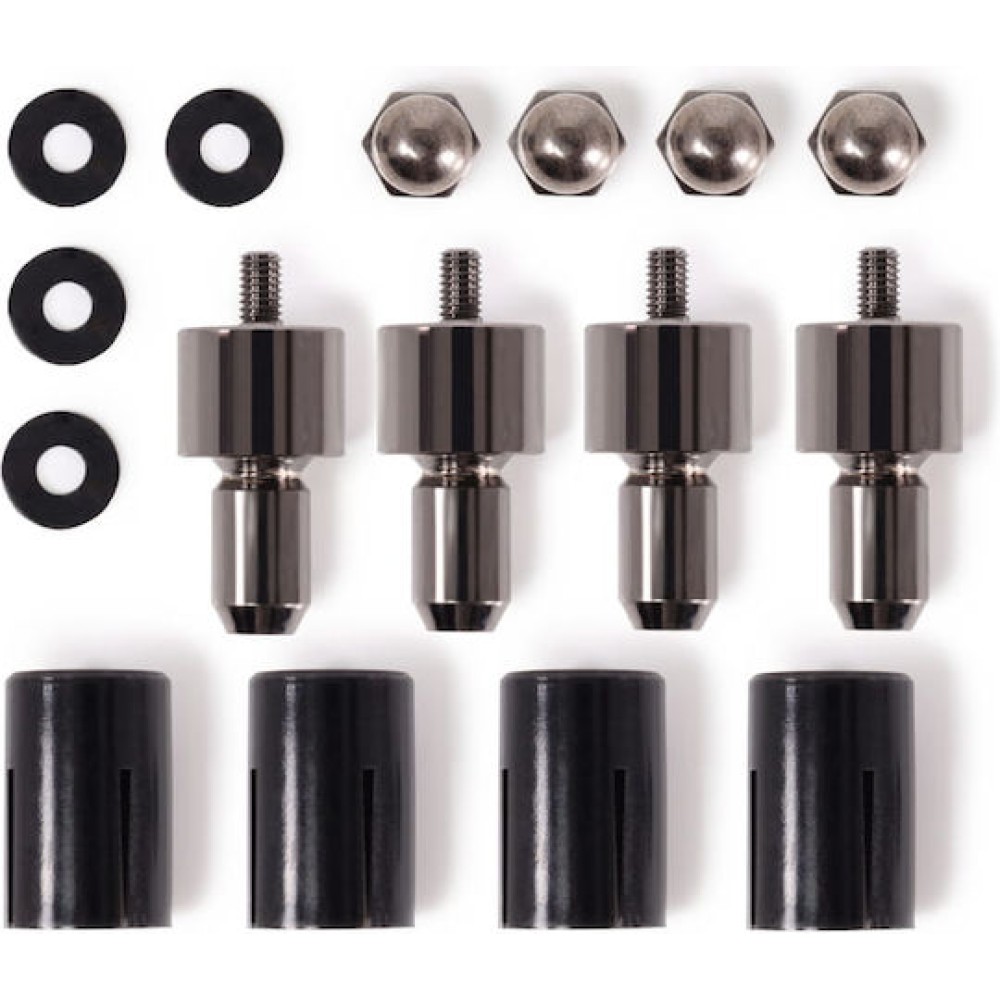 Alphacool Core Push Mounting 25mm M3/m4/unc 6-32 Set 4x Γκρι