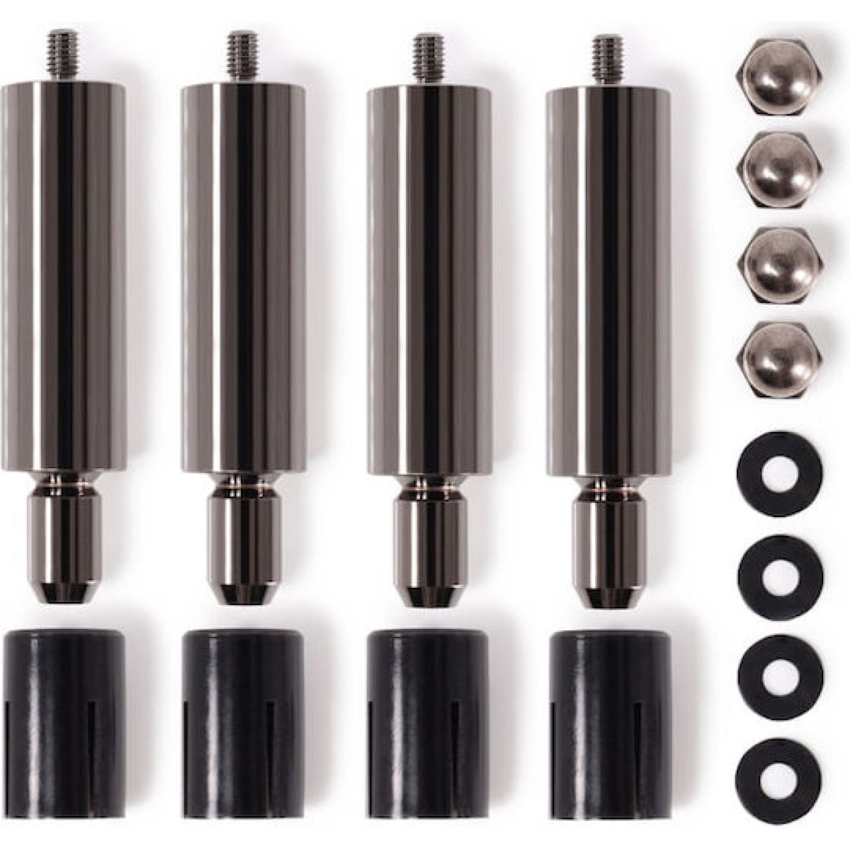 Alphacool Core Push Mounting 50mm M3/m4/unc 6-32 Set 4x Ασημί