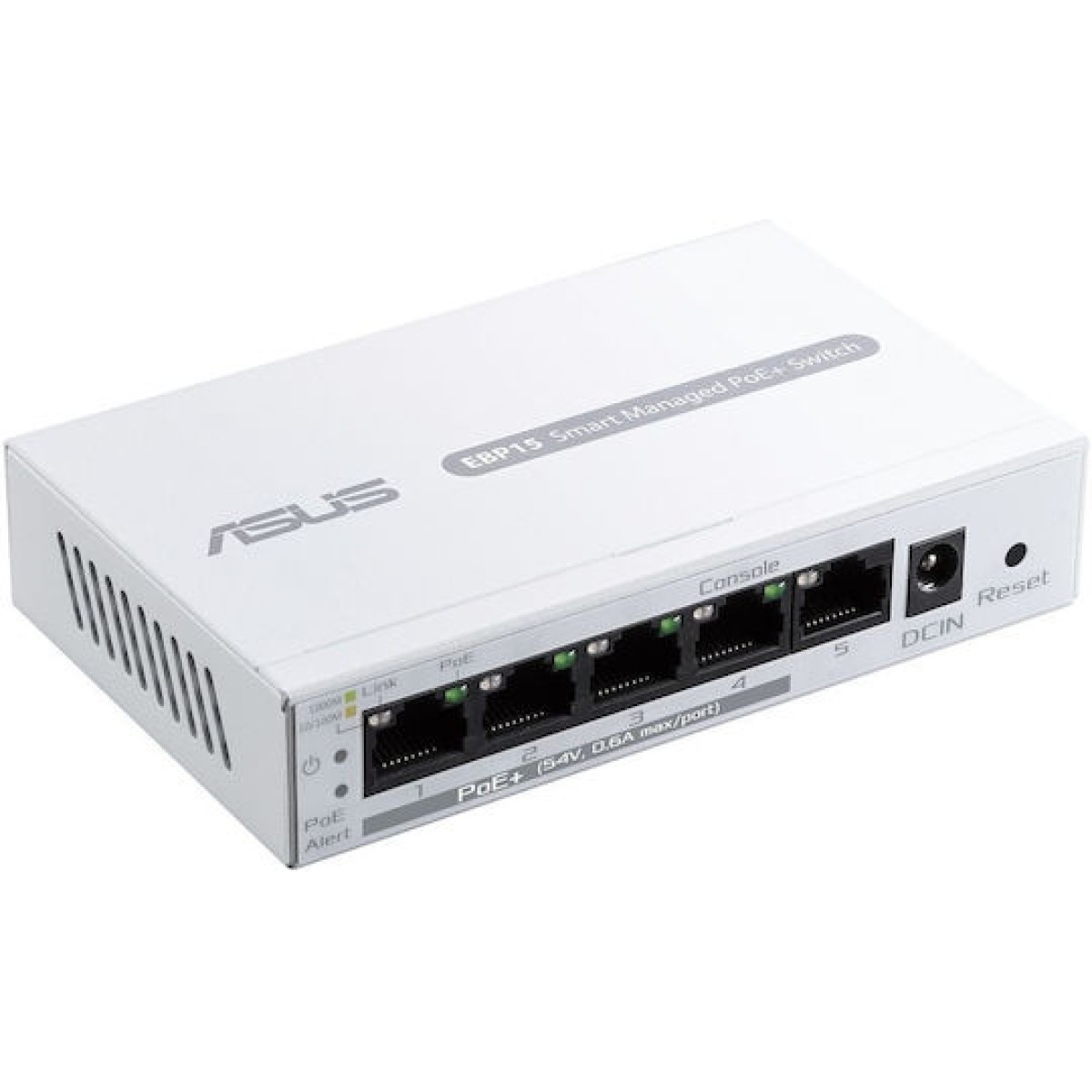 Asus ExpertWiFi EBP15 Managed PoE+ Switch με 5 Θύρες Ethernet και 5 SFP Θύρες