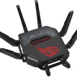 Asus ROG Rapture GT-BE98 Ασύρματο Router Wi‑Fi 7 με 5 Θύρες Ethernet