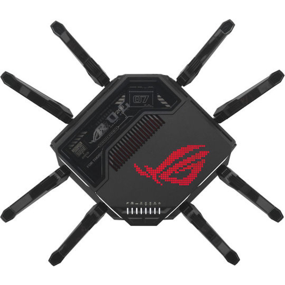 Asus ROG Rapture GT-BE98 Ασύρματο Router Wi‑Fi 7 με 5 Θύρες Ethernet