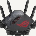 Asus ROG Rapture GT-BE98 Ασύρματο Router Wi‑Fi 7 με 5 Θύρες Ethernet