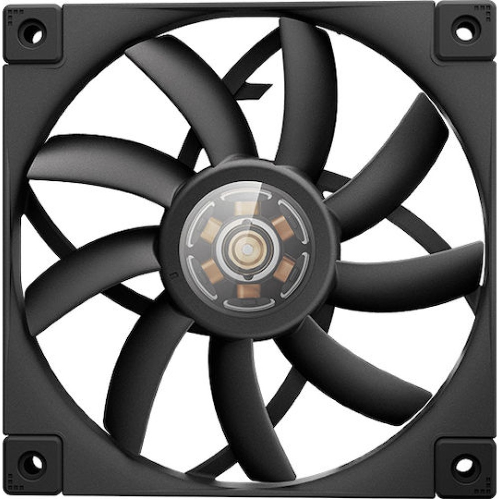 Deepcool FT12 Slim Case Fan 120mm με Λευκό Φωτισμό και Σύνδεση 4-Pin PWM Διάφανο