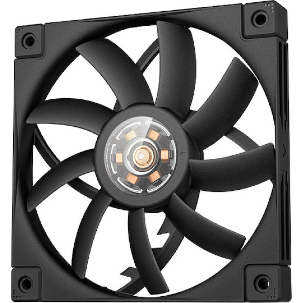 Deepcool FT12 Slim Case Fan 120mm με Λευκό Φωτισμό και Σύνδεση 4-Pin PWM Διάφανο
