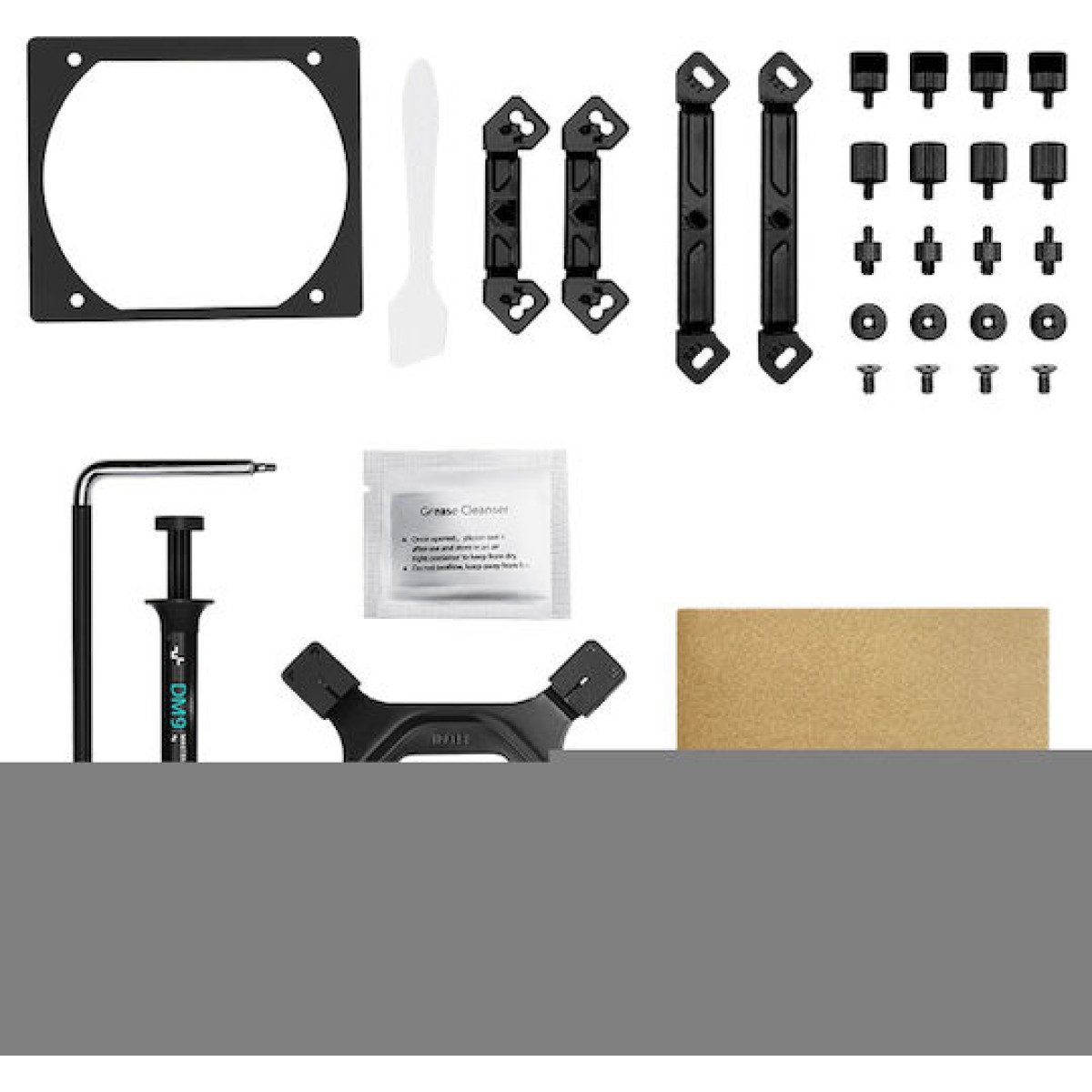 Deepcool FT12 Slim Case Fan 120mm με Λευκό Φωτισμό και Σύνδεση 4-Pin PWM Διάφανο