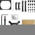 Deepcool FT12 Slim Case Fan 120mm με Λευκό Φωτισμό και Σύνδεση 4-Pin PWM Διάφανο