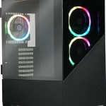 Enermax K8 Gaming Midi Tower Κουτί Υπολογιστή με RGB Φωτισμό Μαύρο