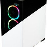 Enermax K8 Gaming Midi Tower Κουτί Υπολογιστή με RGB Φωτισμό Λευκό