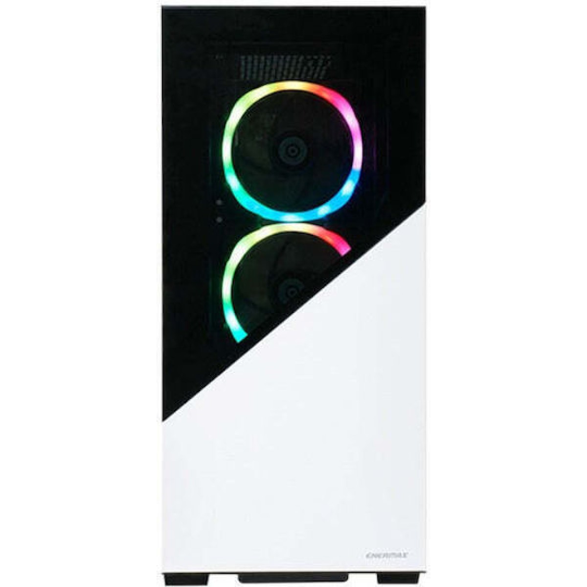 Enermax K8 Gaming Midi Tower Κουτί Υπολογιστή με RGB Φωτισμό Λευκό