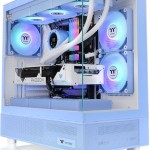 Thermaltake View 270 TG ARGB Midi Tower Κουτί Υπολογιστή με Πλαϊνό Παράθυρο Hydrangea Blue