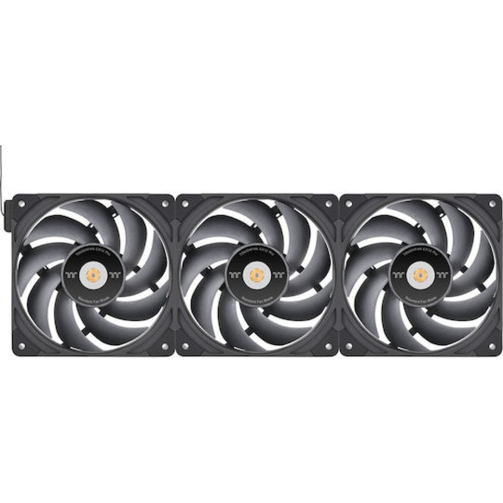 Thermaltake ToughFan EX12 Pro Case Fan 120mm με Κόκκινο Φωτισμό και Σύνδεση 4-Pin Molex 3τμχ