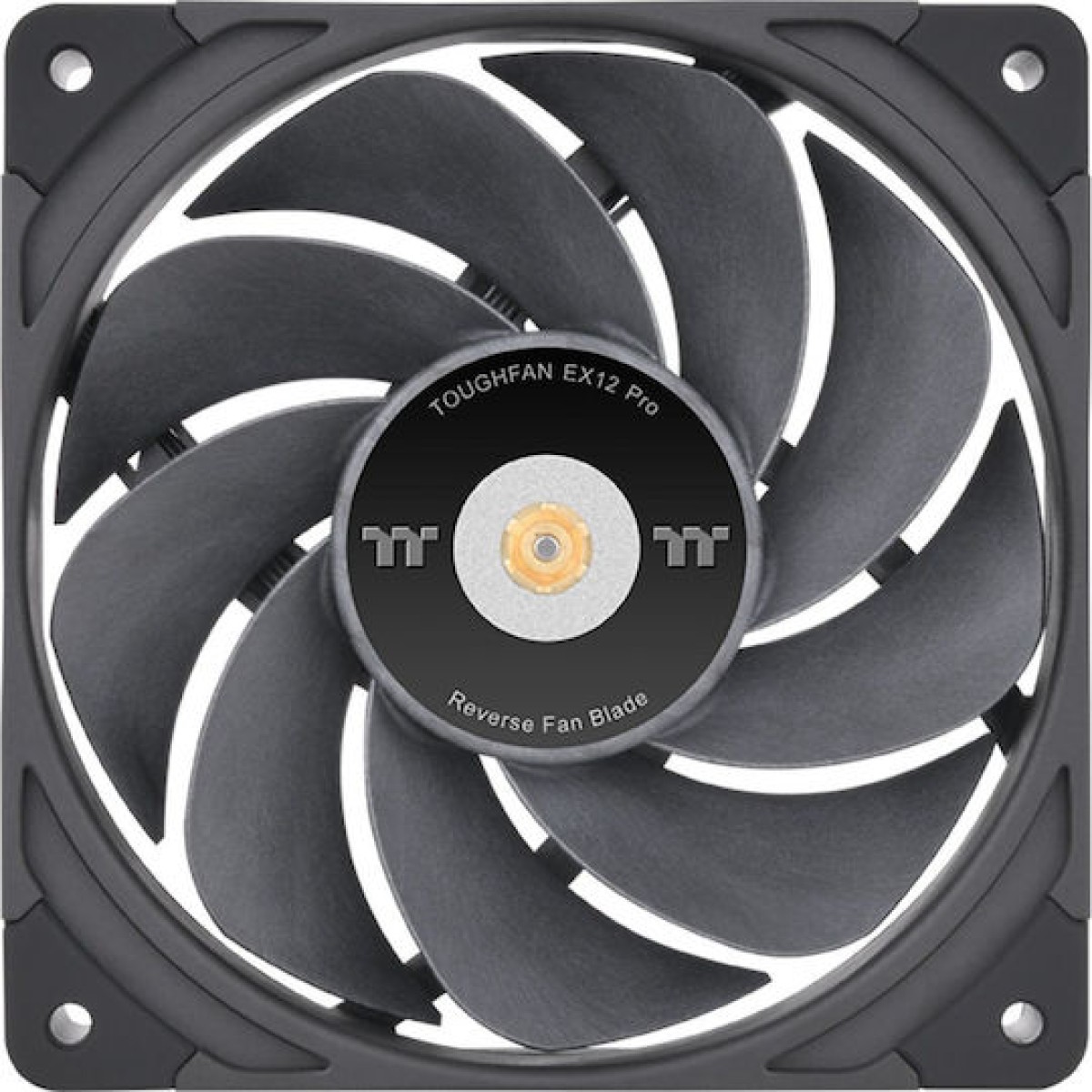 Thermaltake ToughFan EX12 Pro Case Fan 120mm με Κόκκινο Φωτισμό και Σύνδεση 4-Pin Molex 3τμχ