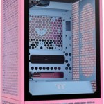 Thermaltake The Tower 200 Mini Chassis Gaming Mini Tower Κουτί Υπολογιστή με Πλαϊνό Παράθυρο Bubble Pink