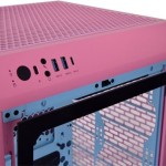 Thermaltake The Tower 200 Mini Chassis Gaming Mini Tower Κουτί Υπολογιστή με Πλαϊνό Παράθυρο Bubble Pink