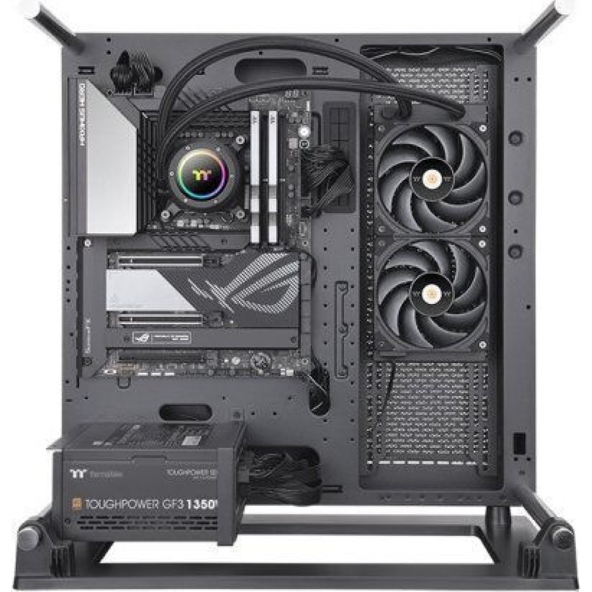 Thermaltake Toughliquid 240 EX Pro ARGB Sync Υδρόψυξη Επεξεργαστή Διπλού Ανεμιστήρα 120mm για Socket AM4/AM5/1700/1200/115x