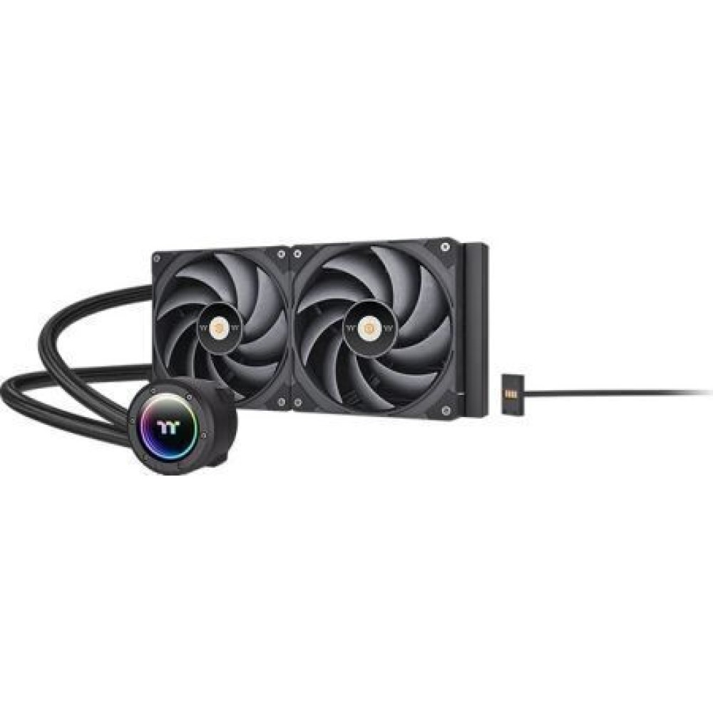 Thermaltake Toughliquid 280 EX Pro Υδρόψυξη Επεξεργαστή Διπλού Ανεμιστήρα 120mm για Socket AM4/AM5/1700/1200/115x με ARGB Φωτισμό