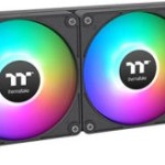 Thermaltake TH360 V2 Ultra EX ARGB (v2) Υδρόψυξη Επεξεργαστή Διπλού Ανεμιστήρα 140mm για Socket AM4/AM5/1700/1200/115x