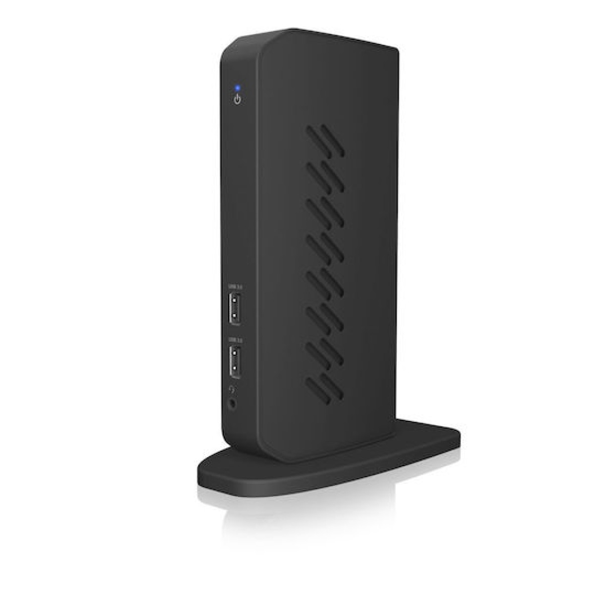 Icy Box USB-C / USB-A Docking Station με HDMI/DisplayPort 4K PD Ethernet και σύνδεση 2 Οθονών Μαύρο (IB-DK2252AC)