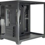 Inter-Tech C-501 Aspect Gaming Mini Tower Κουτί Υπολογιστή με Πλαϊνό Παράθυρο Μαύρο