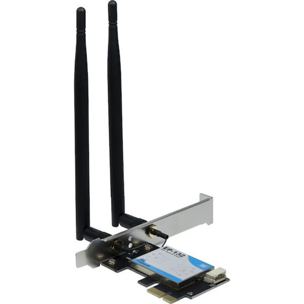 Κάρτα Δικτύου Inter-tech Wi-fi 5 Pcie Adapter Ep-132 Antenne Bluetooth 4.2