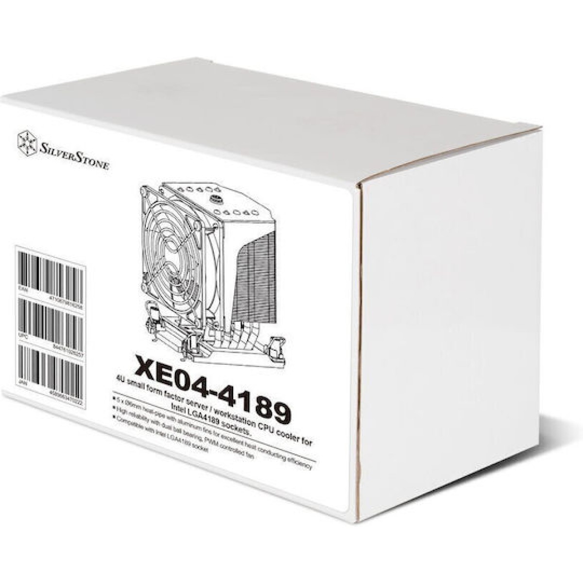 Silverstone XE04-4189 Ψύκτρα Επεξεργαστή για Socket 4189