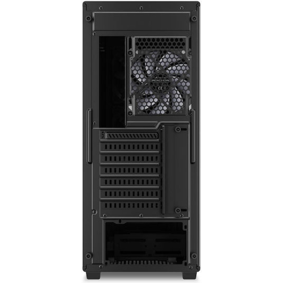 Sharkoon VK2 RGB Midi Tower Κουτί Υπολογιστή με Πλαϊνό Παράθυρο Μαύρο