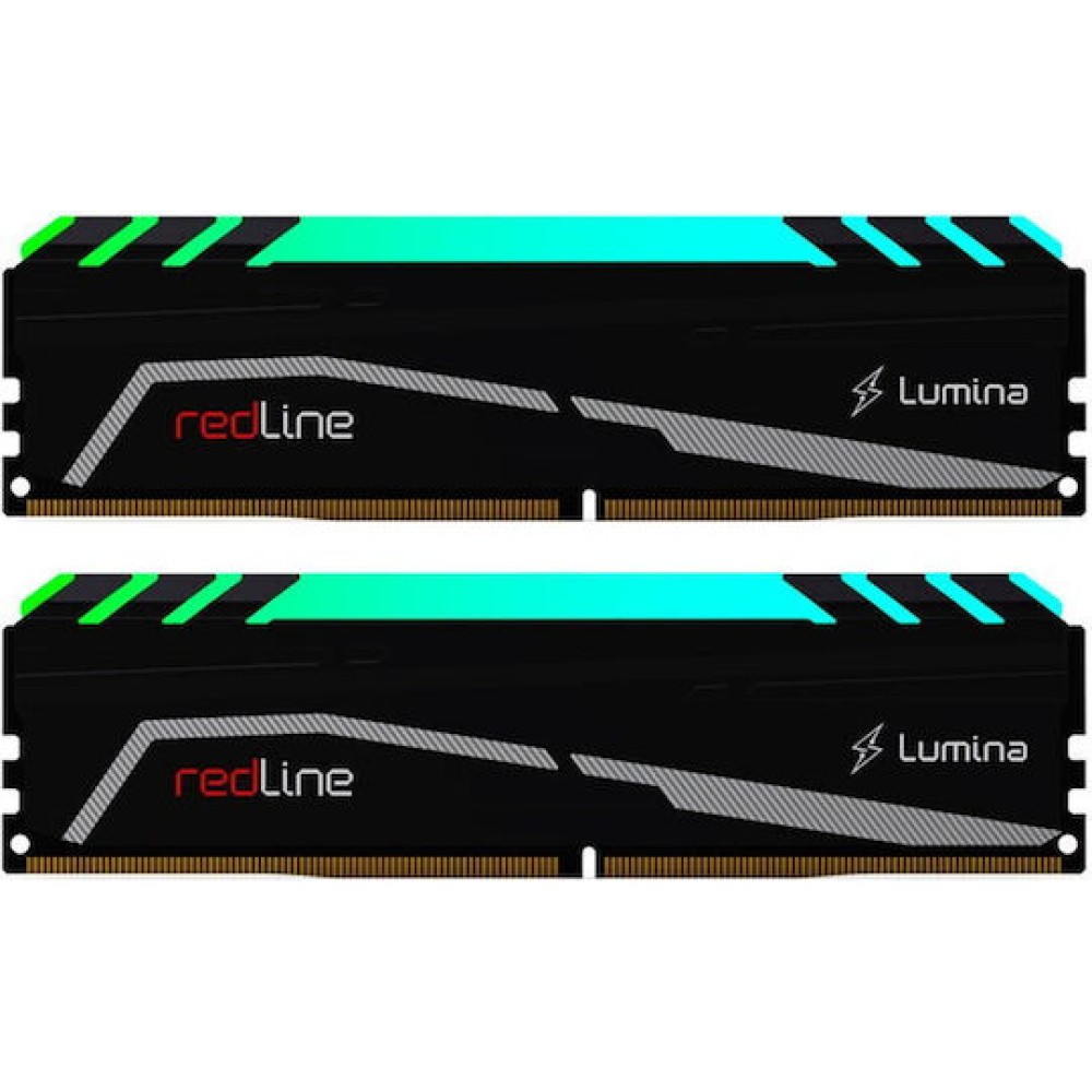 Mushkin Redline Lumina DDR5 32GB RAM με 2x16GB Modules και Ταχύτητα 5600 για Desktop