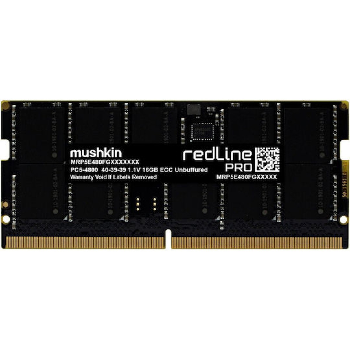 Mushkin DDR5 με Module 1x16GB και Ταχύτητα 5600 για Desktop