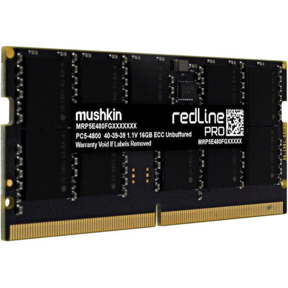 Mushkin DDR5 με Module 1x16GB και Ταχύτητα 5600 για Desktop